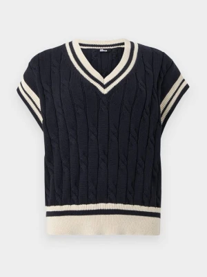 Sweter The Kooples granatowy