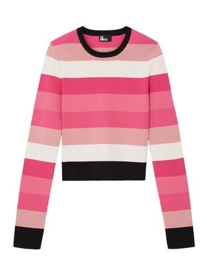Sweter The Kooples różowy neon