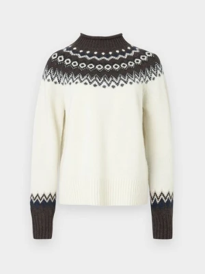 Sweter The Kooples wielbłądzi