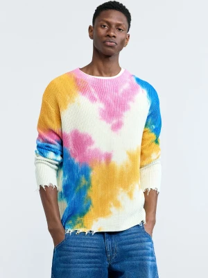 Sweter tie dye Desigual