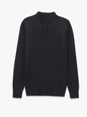 SWETER TIMO TROYER/TYPU TROYER GRANATOWY Recman