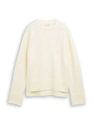 Sweter Tom Tailor mleczny