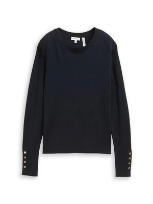 Sweter Tom Tailor granatowy