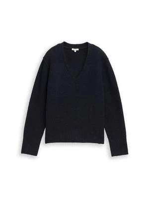 Sweter Tom Tailor granatowy