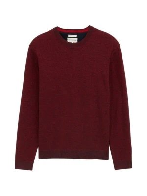 Sweter Tom Tailor ciemnoczerwony