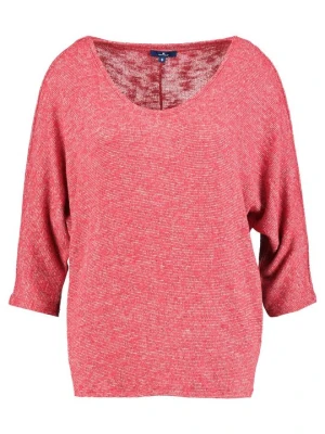 Sweter Tom Tailor czerwony melanż