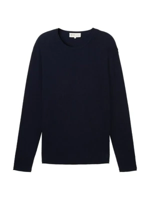 Sweter Tom Tailor granatowy
