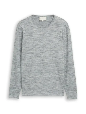 Sweter Tom Tailor granatowy melanż