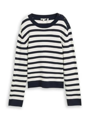 Sweter Tom Tailor jasnoniebieski