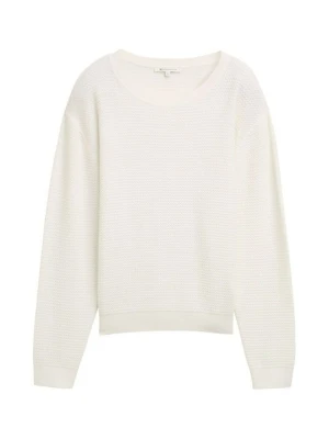 Sweter Tom Tailor mleczny