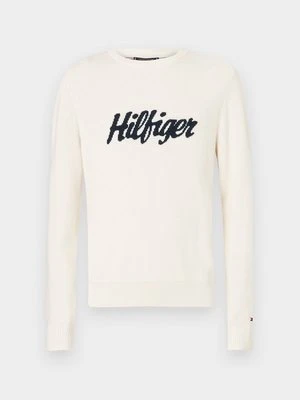 Sweter Tommy Hilfiger mleczny