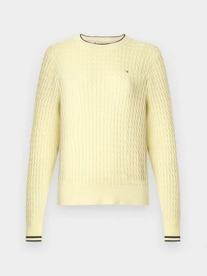 Sweter Tommy Hilfiger żółty