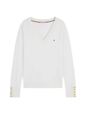Sweter Tommy Hilfiger biały