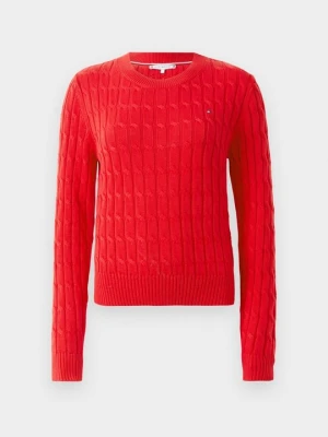 Sweter Tommy Hilfiger czerwony