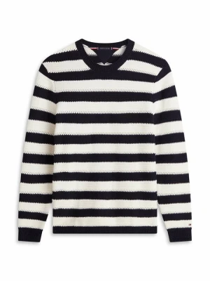 Sweter Tommy Hilfiger granatowy