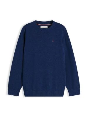 Sweter Tommy Hilfiger granatowy