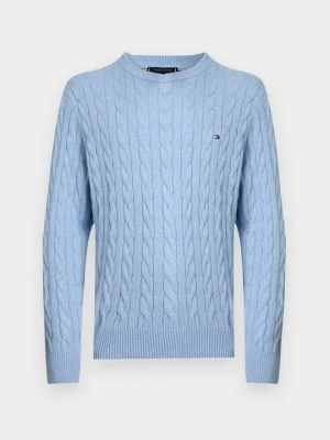 Sweter Tommy Hilfiger jasnoniebieski