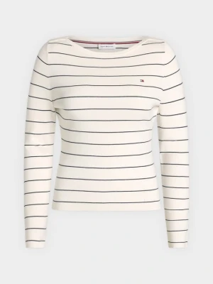 Sweter Tommy Hilfiger mleczny