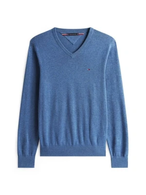 Sweter Tommy Hilfiger niebieski