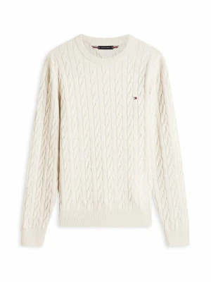 Sweter Tommy Hilfiger piaskowy