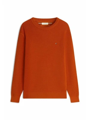 Sweter Tommy Hilfiger pomarańczowy