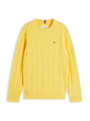 Sweter Tommy Hilfiger żółty
