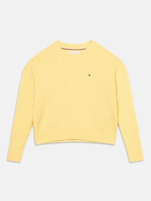 Sweter Tommy Hilfiger żółty