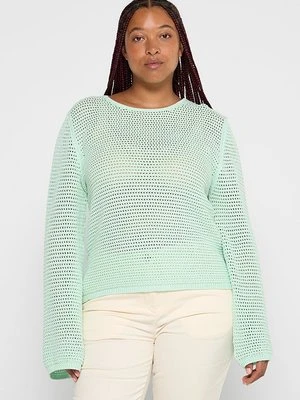 Sweter Tommy Jeans miętowy