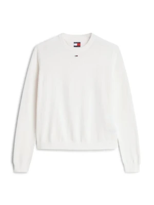 Sweter Tommy Jeans biały