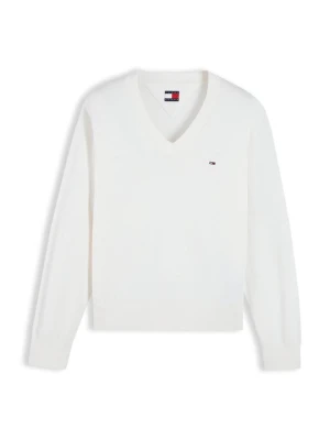 Sweter Tommy Jeans biały