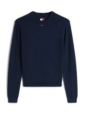 Sweter Tommy Jeans niebieski