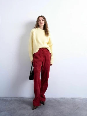 Sweter Topshop jasnożółty
