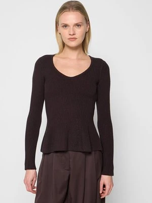Zdjęcie produktu Sweter TWINSET ciemnobrązowy