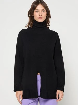 Sweter TWINSET antracytowy melanż