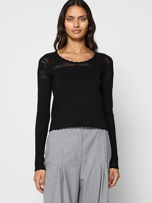 Sweter TWINSET antracytowy melanż