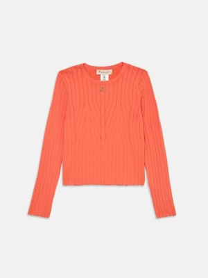 Sweter TWINSET pomarańczowy
