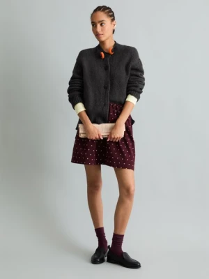 Sweter typu cardigan o luźnym kroju Marc O'Polo žlutá