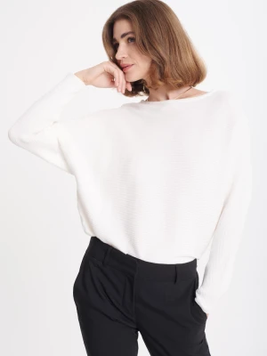 Sweter typu kimono, ecru Greenpoint kremowy