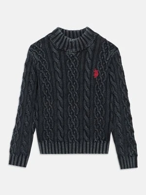 Sweter U.S. POLO ASSN. granatowy