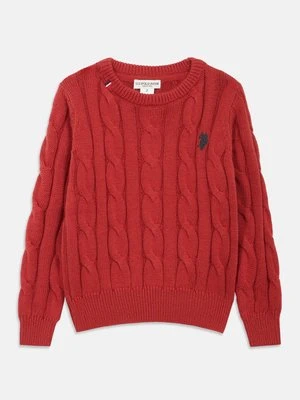 Sweter U.S. POLO ASSN. czerwony