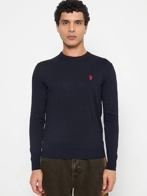 Sweter U.S. POLO ASSN. granatowy