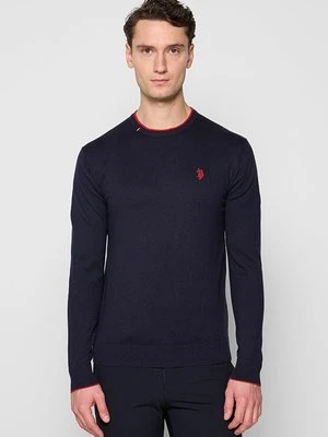 Sweter U.S. POLO ASSN. granatowy
