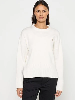 Sweter U.S. POLO ASSN. mleczny