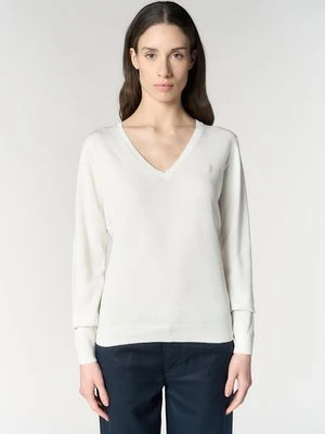 Sweter U.S. POLO ASSN. mleczny