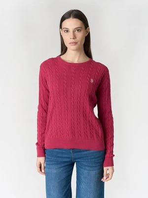 Sweter U.S. POLO ASSN. czerwony