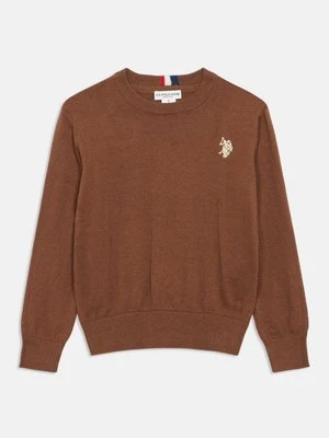 Sweter U.S. POLO ASSN. brązowy