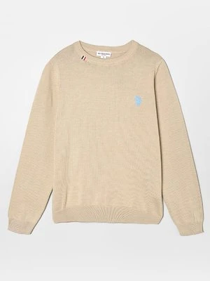 Sweter U.S. POLO ASSN. beżowy