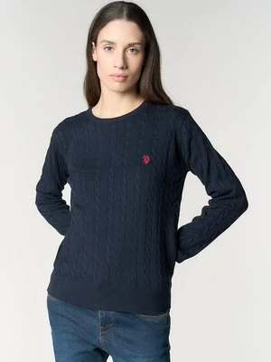 Sweter U.S. POLO ASSN. granatowy