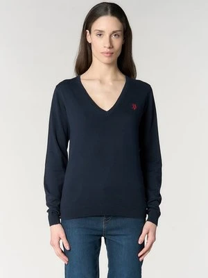 Sweter U.S. POLO ASSN. granatowy