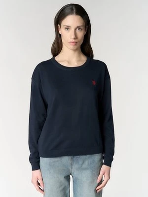 Sweter U.S. POLO ASSN. granatowy